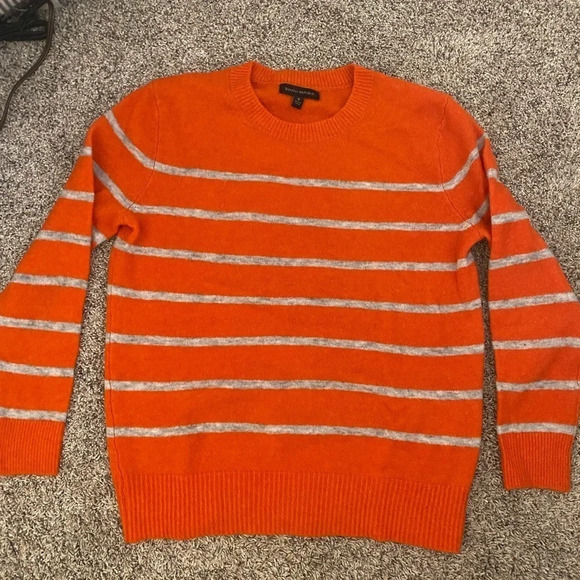 Orange stripe sweater - Picture 1 of 3